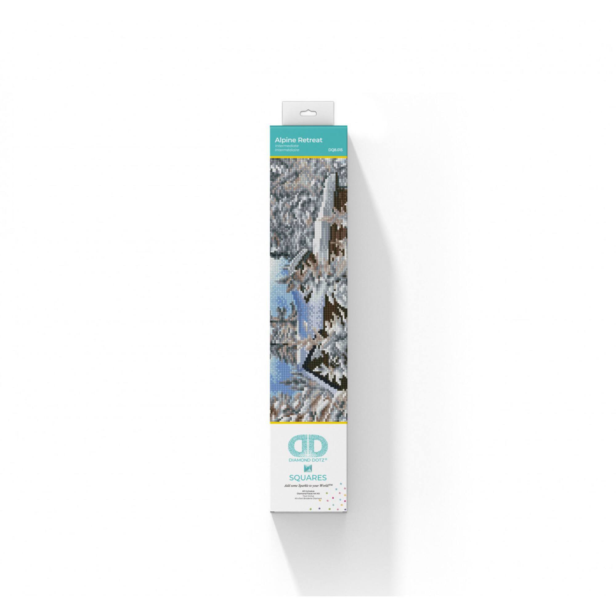Diamond Dotz® Intermediate Alpine Retreat Diamond Painting Kit